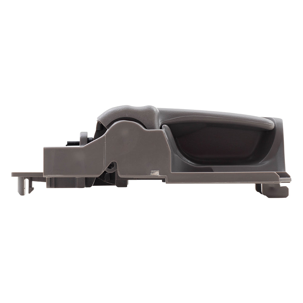 Brock Replacement Passengers Inside Inner Gray Door Handle Compatible with 03-08 Corolla 6920502100B0