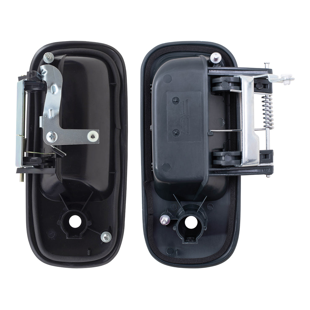 Front Driver Left Passenger Right Outside Door Handle & Passenger Right Outside Sliding Door Handle Compatible With 1996-2022 Chevy Express 3 Piece Set