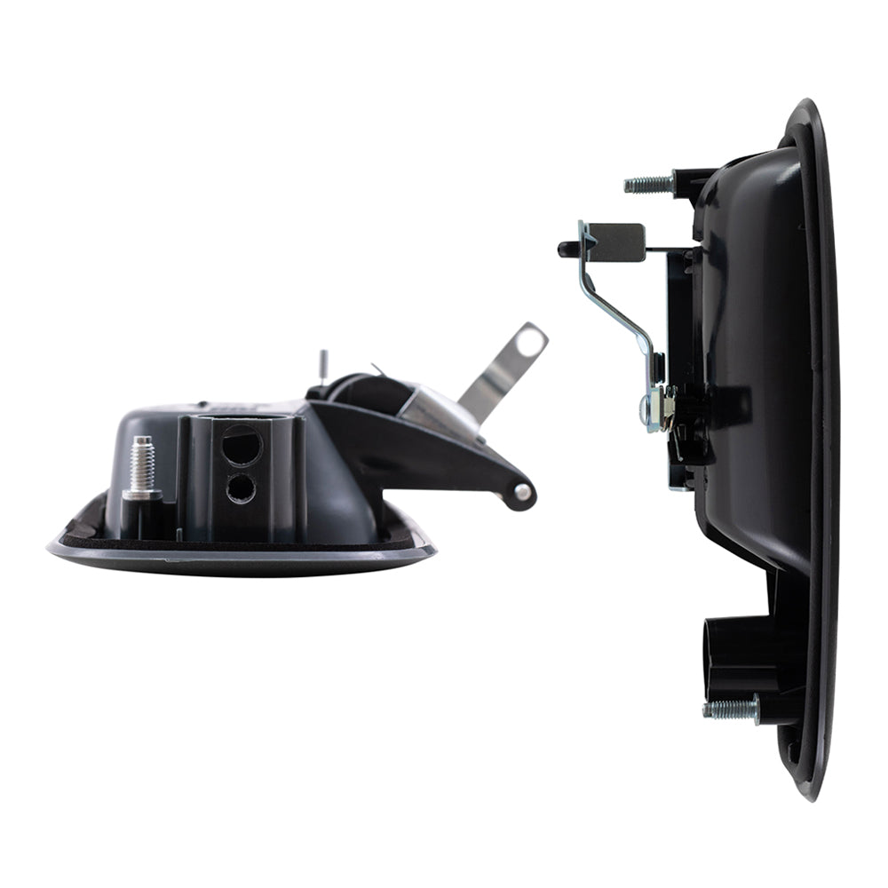 Front Driver Left Passenger Right Outside Door Handle & Passenger Right Outside Sliding Door Handle Compatible With 1996-2022 Chevy Express 3 Piece Set