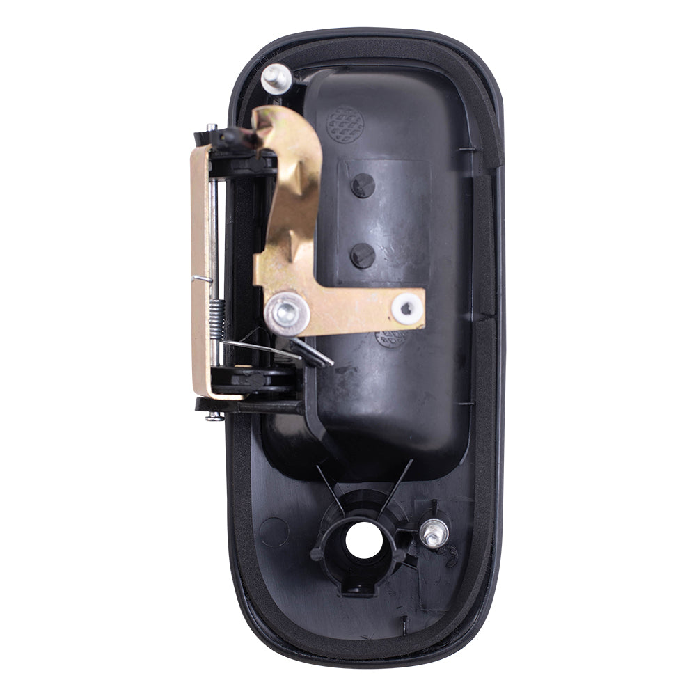Brock Aftermarket Replacement Side Driver Left Outside Hinged Door Handle Textured Black Compatible With 2003-2022 Chevy Express
