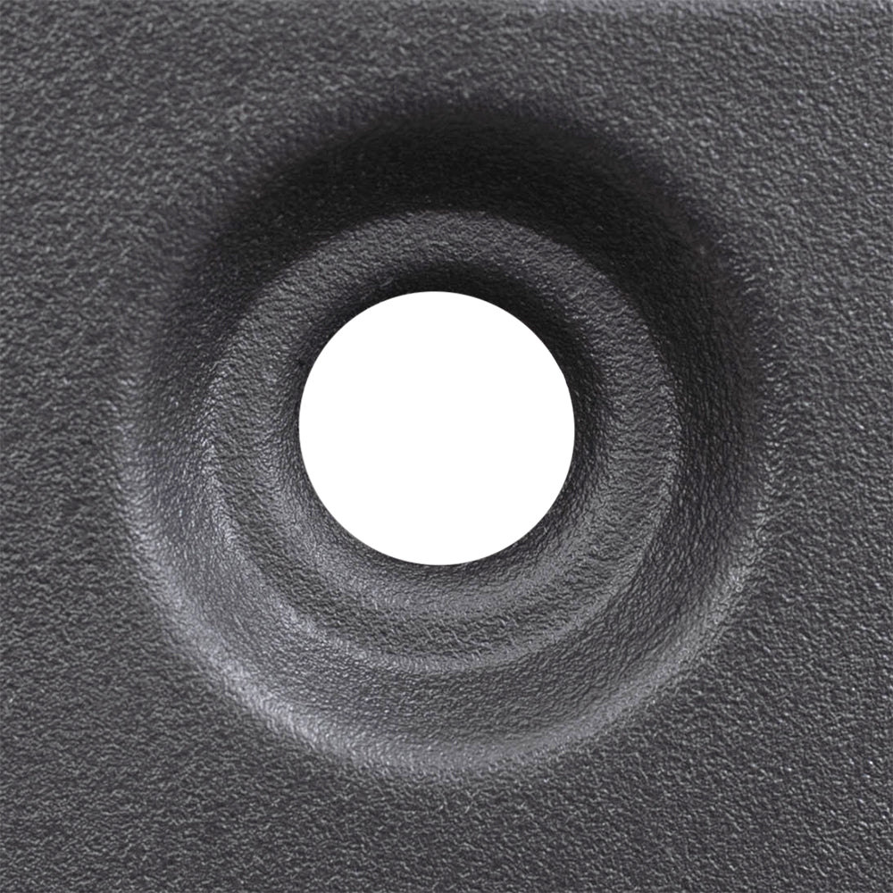 Brock Aftermarket Replacement Side Driver Left Outside Hinged Door Handle Textured Black Compatible With 2003-2022 Chevy Express