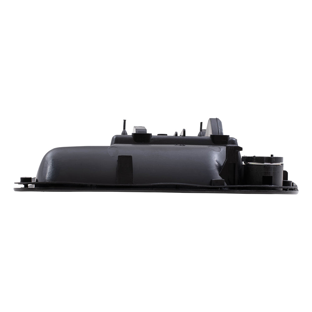 Brock Replacement Driver and Passenger Front Outside Outer Smooth Door Handles compatible with 72180S86K12 72140S86K12