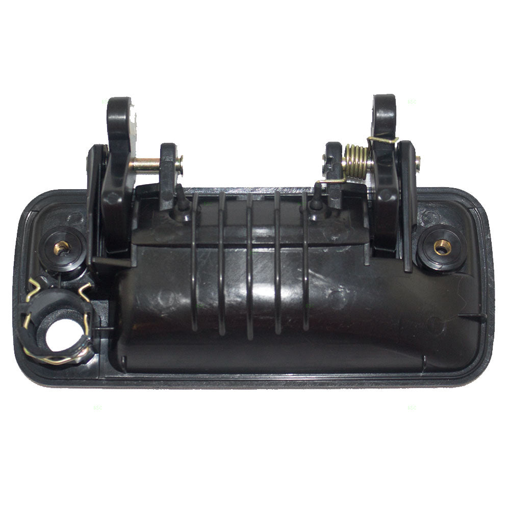 Brock Replacement Drivers Front Outside Black Door Handle compatible with 72180-SH3-A01