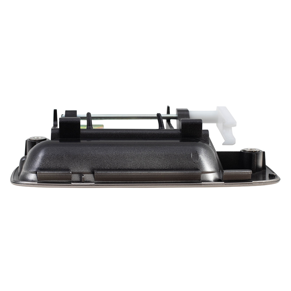 Brock Replacement Passengers Rear Outside Outer Beige Door Handle compatible with 97-01 Camry 69230AA010E0