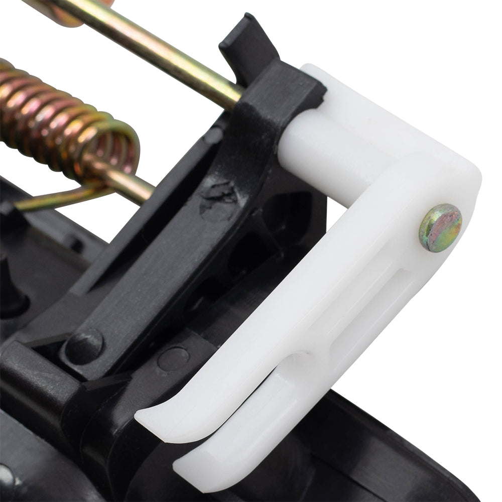 Brock Replacement Passengers Rear Outside Outer Beige Door Handle compatible with 97-01 Camry 69230AA010E0