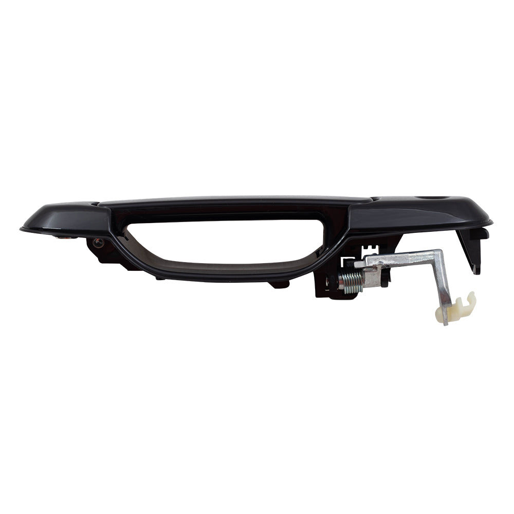 Brock Replacement Pair Set Front Outside Outer Door Handles compatible with 1998-2003 Sienna Van 6922008010C0 6921008010C0