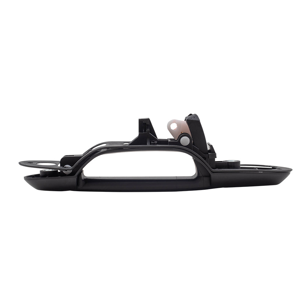 Brock Replacement Pair Set Outside Outer Sliding Door Handles w/out Keyholes compatible with 1998-2003 Sienna 6923008020C0