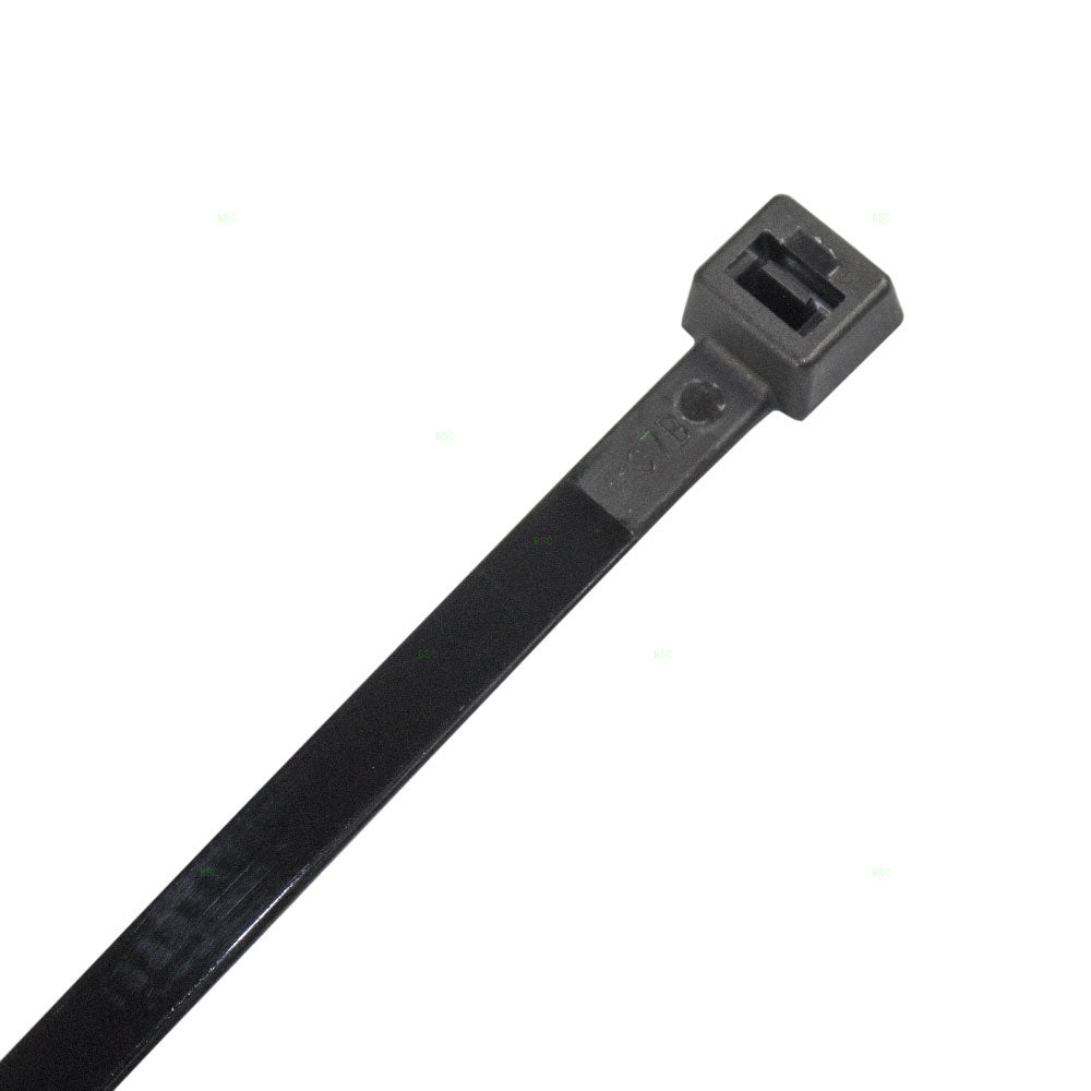 Brock 100 Pc Bag Black Nylon 36" Cable Zip Ties Self Locking Head UV Heat Resistant Outdoor Indoor for Bundling Tag Hold Wires Cords Crafts