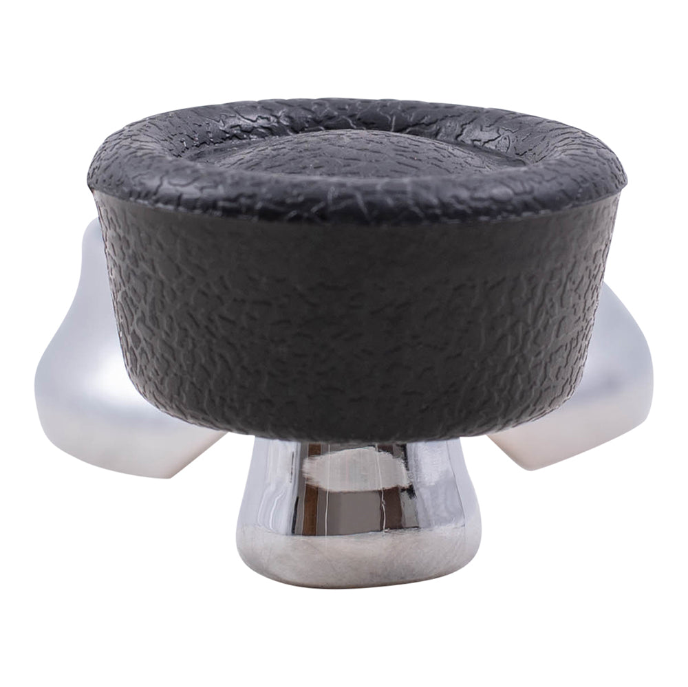 Brock Replacement Manual Window Crank Handle Chrome with Black Knob Compatible with Cherokee Grand Cherokee Comanche Wrangler Grand Wagoneer Gladiator 35025098 5AB84LX9