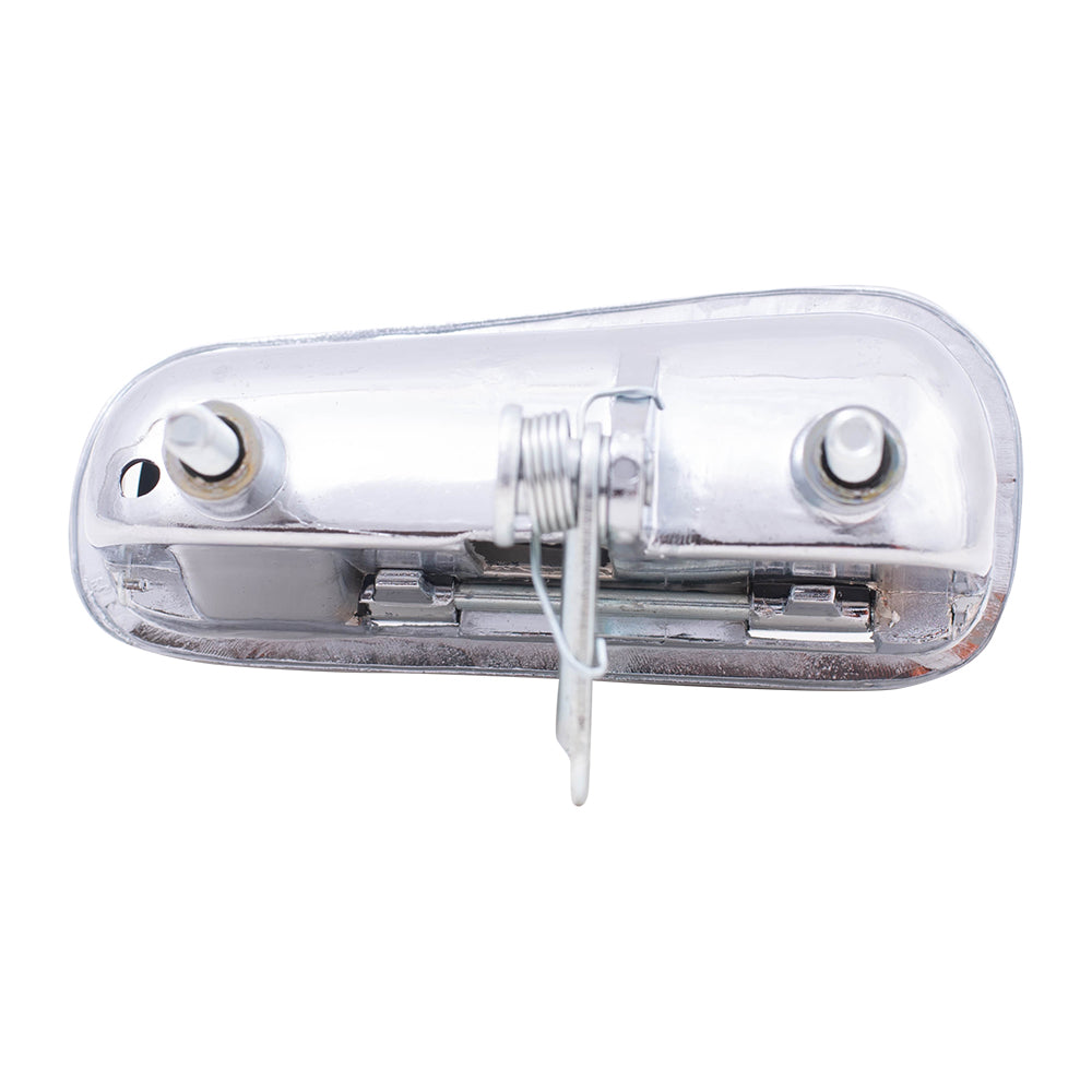 Brock Replacement Passengers Outside Outer Chrome Door Handle compatible with 14011820
