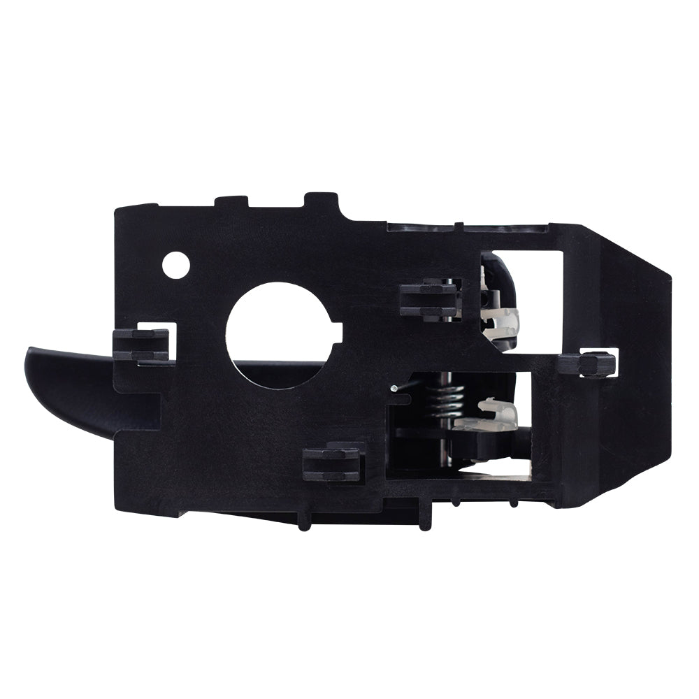 Brock Replacement Drivers Inside Interior Front Rear Black Door Handle Compatible with 01-06 Elantra 82610-2D000AX