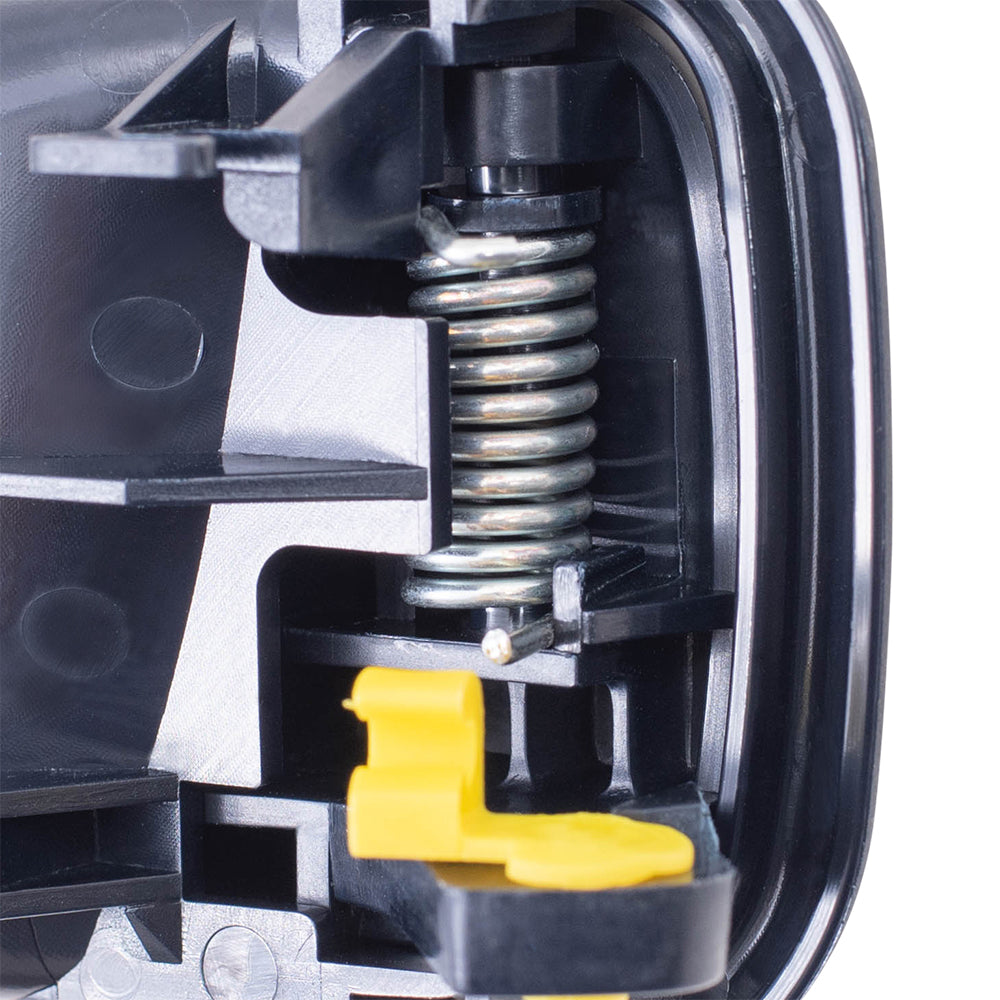 Brock Replacement Drivers Inside Inner Blue Door Handle Compatible with 93-97 Corolla Prizm 692061213004