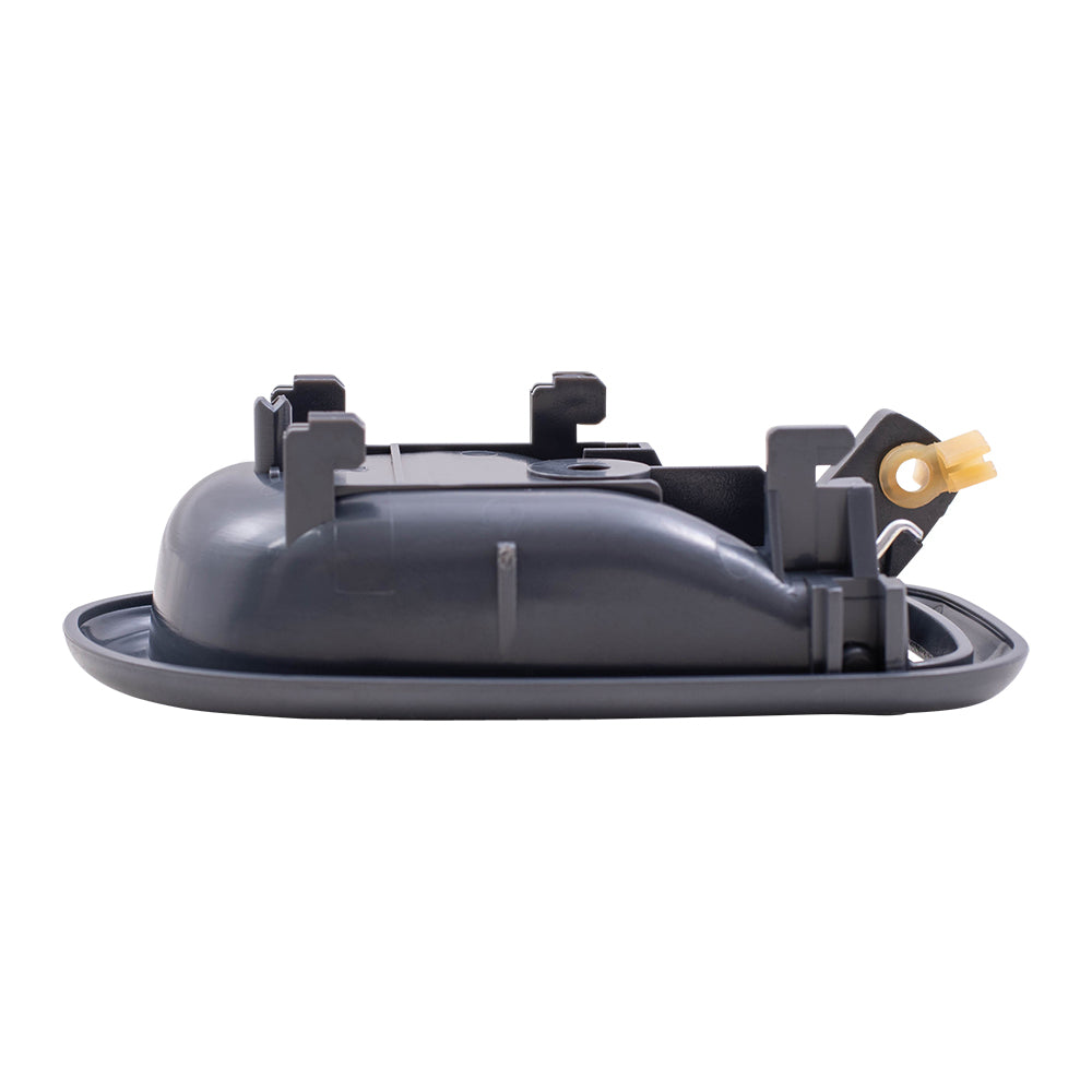 Brock Replacement Passengers Inside Inner Gray Door Handle Compatible with 93-97 Corolla Prizm 6920512130