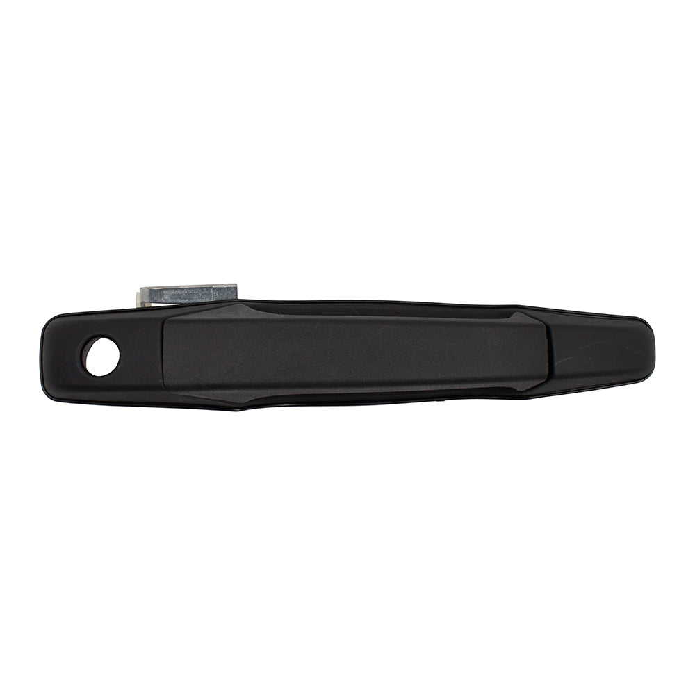 Brock Replacement Passengers Front Outside Exterior Door Handle Textured w/ Keyhole compatible with 07-14 GM Pickup Truck SUV 20954794.