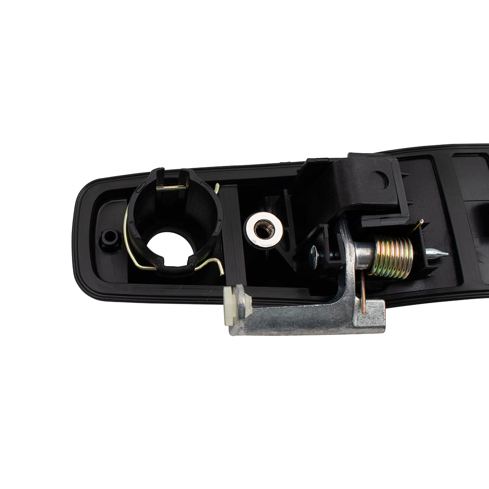 Brock Replacement Passengers Front Outside Exterior Door Handle Textured w/ Keyhole compatible with 07-14 GM Pickup Truck SUV 20954794.