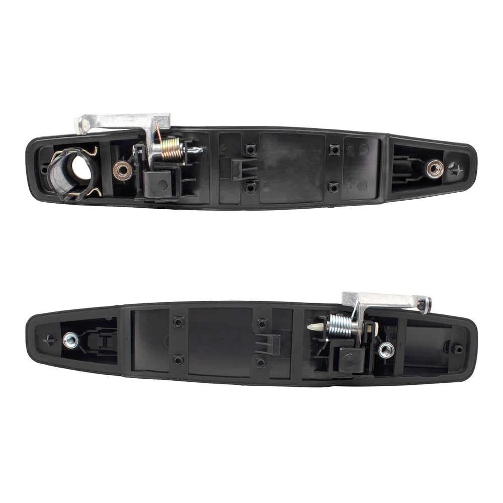 Brock Replacement Front Driver & Passenger Side Outside Door Handles Compatible with 2007-2013 Avalanche/Sierra Denali/Escalade EXT & 2007-2014 Silverado/Sierra/Escalade & ESV/Suburban/Tahoe/Yukon