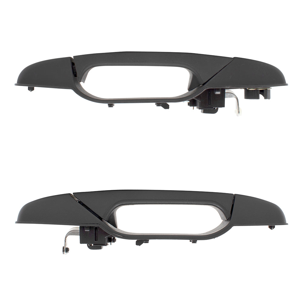 Brock Replacement Front Driver & Passenger Side Outside Door Handles Compatible with 2007-2013 Avalanche/Sierra Denali/Escalade EXT & 2007-2014 Silverado/Sierra/Escalade & ESV/Suburban/Tahoe/Yukon