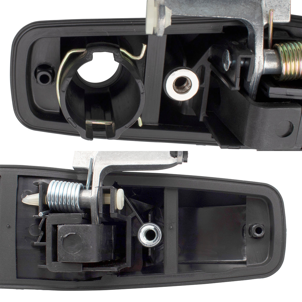 Brock Replacement Front Driver & Passenger Side Outside Door Handles Compatible with 2007-2013 Avalanche/Sierra Denali/Escalade EXT & 2007-2014 Silverado/Sierra/Escalade & ESV/Suburban/Tahoe/Yukon