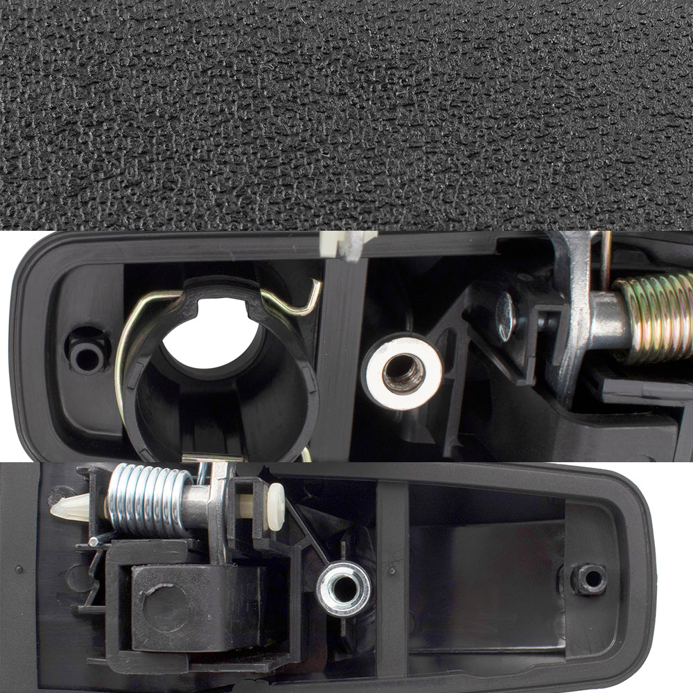 Brock Replacement Front & Rear Outside Door Handles 4 Piece Set Compatible with 2007-2013 Avalanche/Sierra Denali/Escalade EXT & 2007-2014 Silverado/Sierra/Escalade/Escalade ESV/Suburban/Tahoe/Yukon