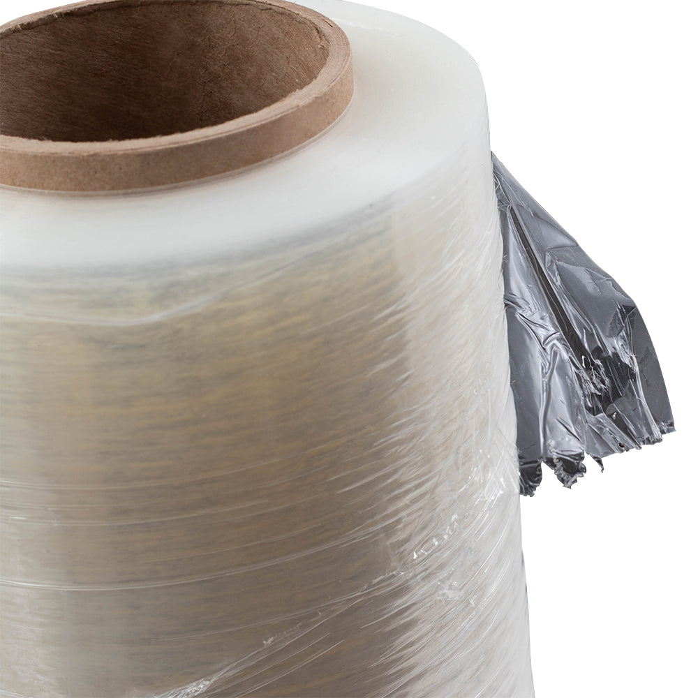 Stretch Wrap Film 18 Inch X 1500 feet Industrial Strength 80 Gauge 3 Inch Core 4 Rolls/Case Brock ADS3562C Clear
