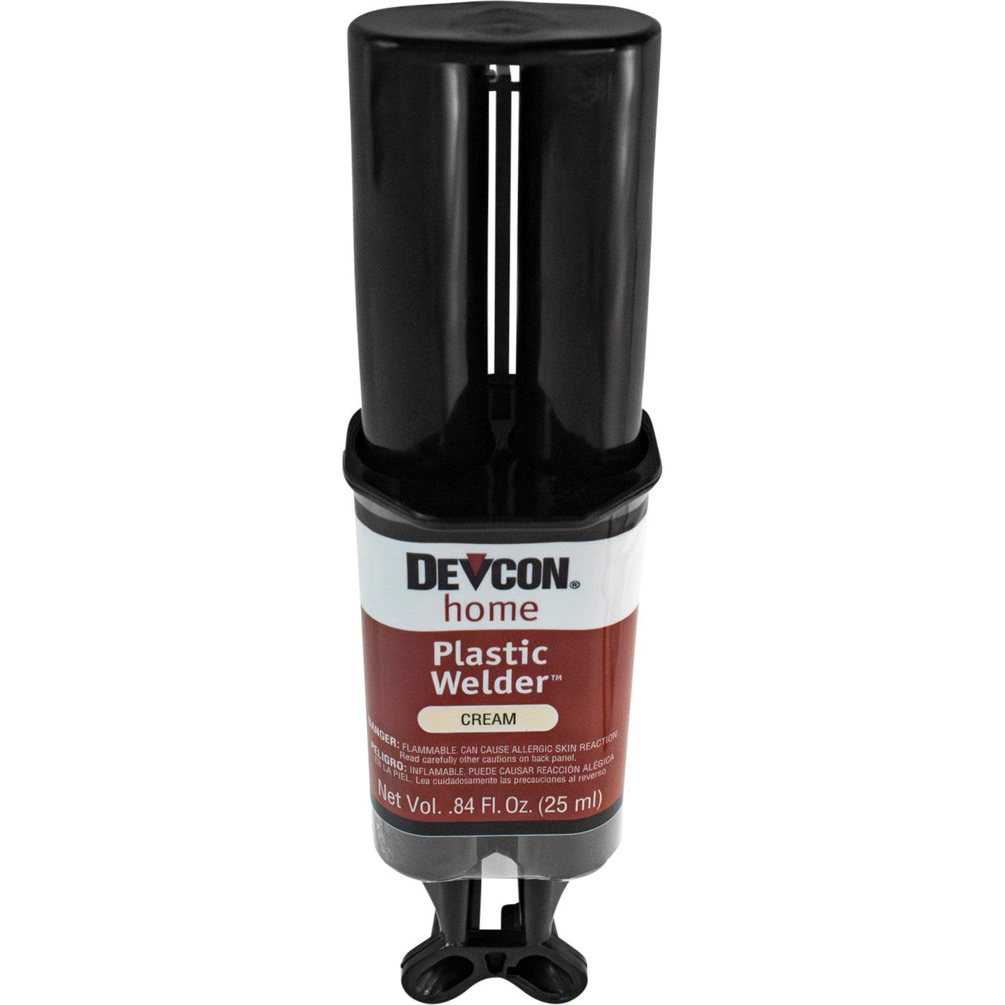 Devcon Home Plastic Welder Cream Colored Adhesive 1-OZ. Tube For Use On Hard Plastic, PVC, Styrene, Acrylic, Ceramic, Concrete, Fiberglass, Metal, Vinly, and Wood