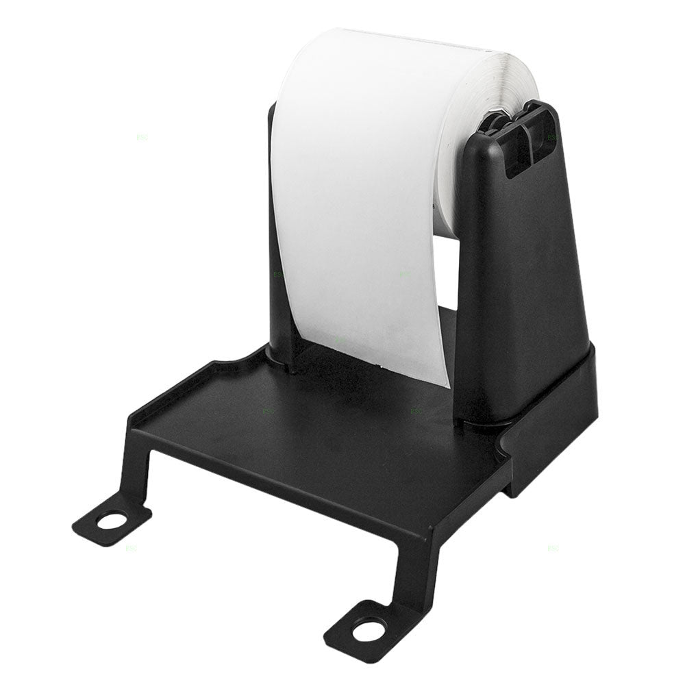 External Roll Label Holder 1"-4" Wide 1/ 1"-3" Core Mount Stand Assembly for all Desk Top Label Printers w/ 1.5" Core