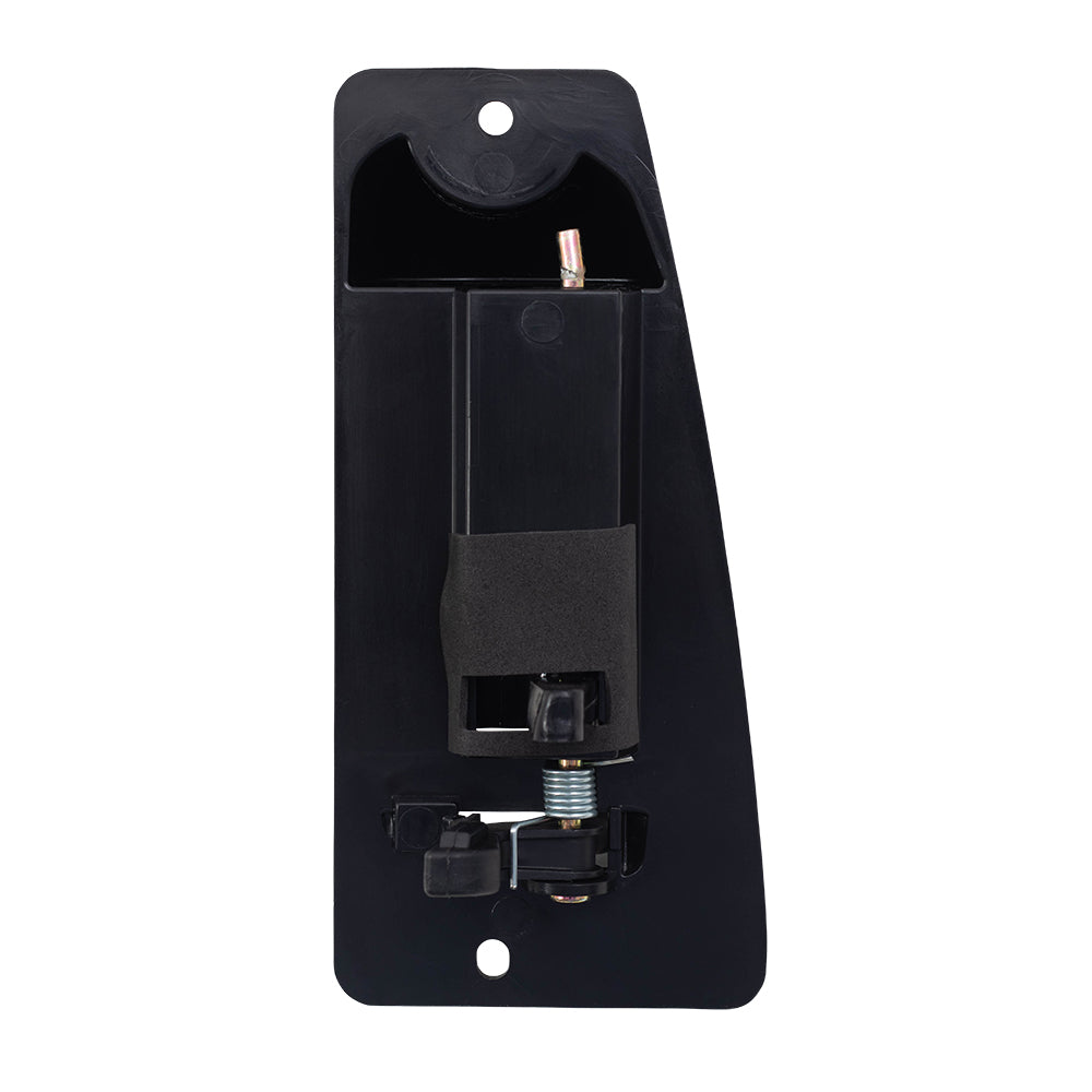 Brock Replacement Passengers Rear Outside Door Handle compatible with 99-06 Silverado Sierra Extended Cab Pickup Truck