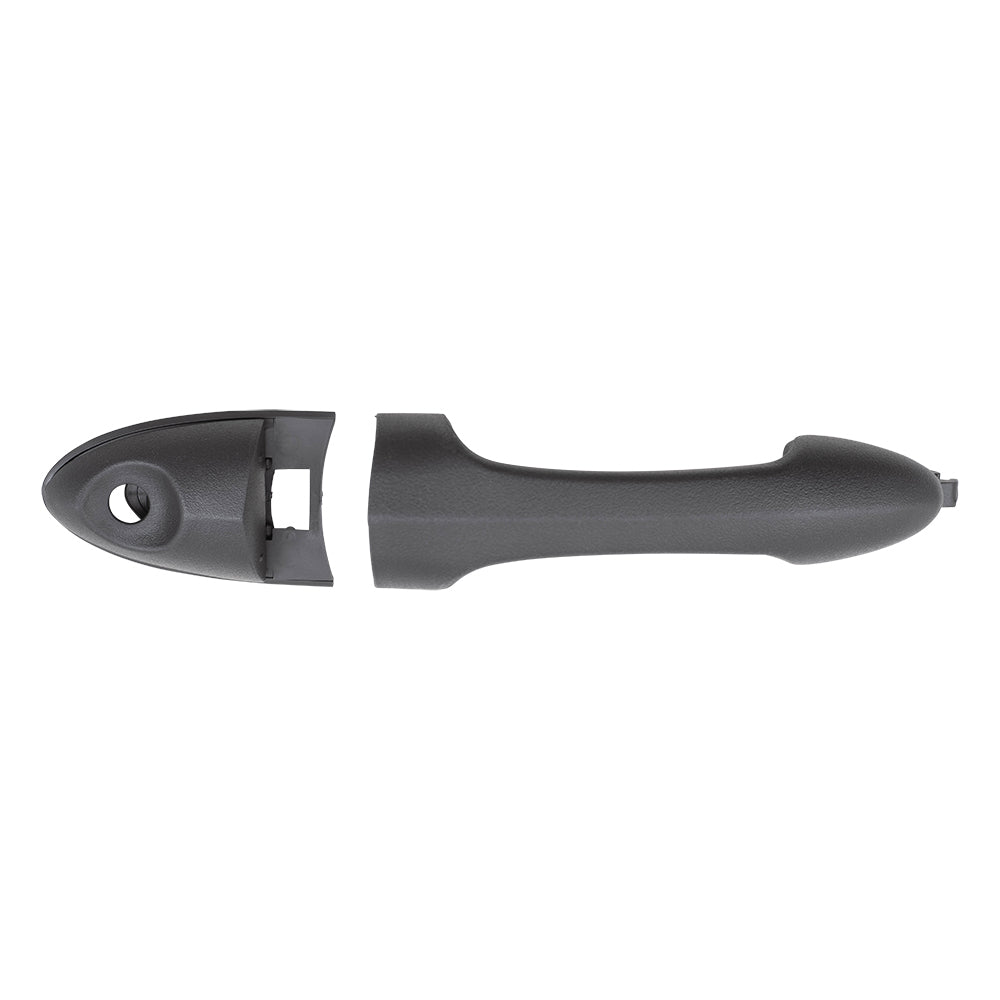 Brock Replacement Front Outside Outer Door Handle with Keyhole compatible with SUV EC02-58-415E-AA
