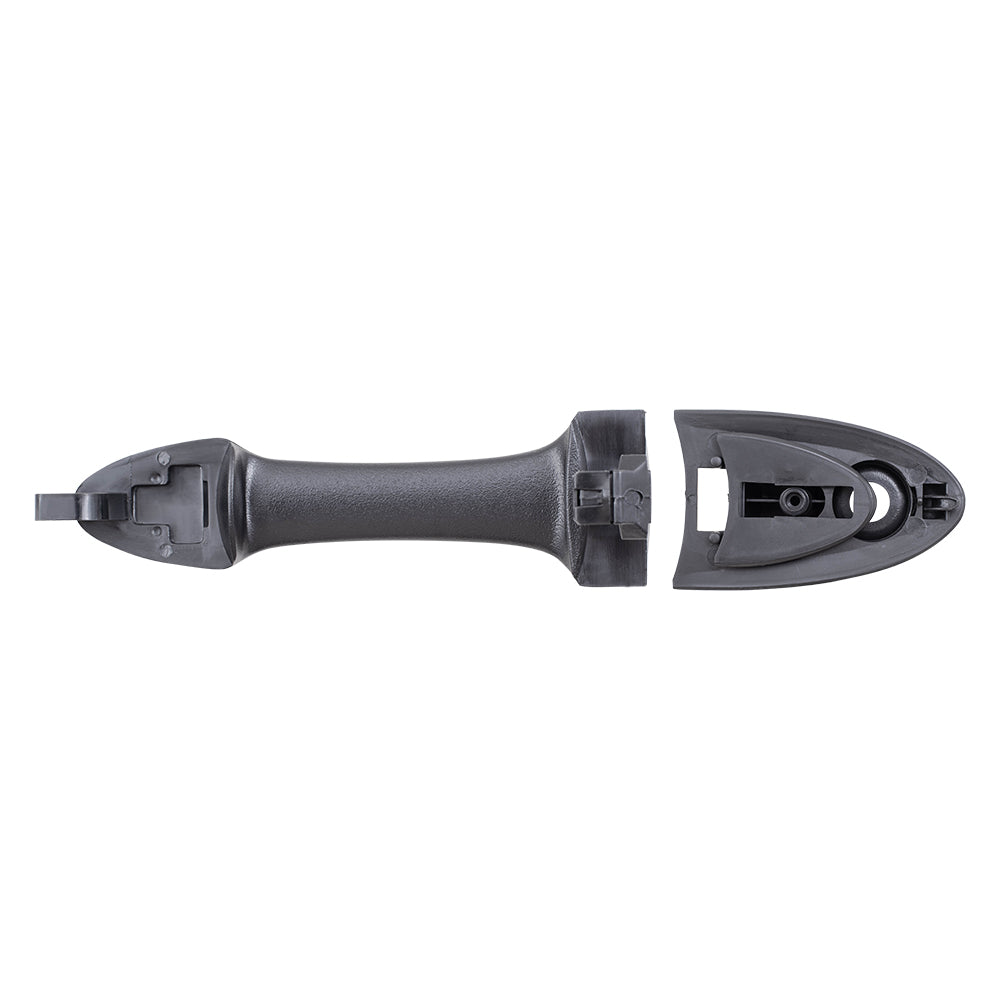 Brock Replacement Front Outside Outer Door Handle with Keyhole compatible with SUV EC02-58-415E-AA