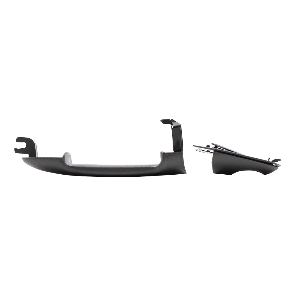 Brock Replacement Front Outside Outer Door Handle with Keyhole compatible with SUV EC02-58-415E-AA