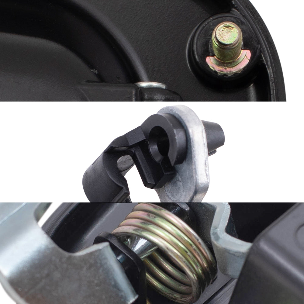 Brock Replacement Front and Rear Outside Door Handles 4 Piece Set Compatible with 2000-2007 Various Truck & SUV Models