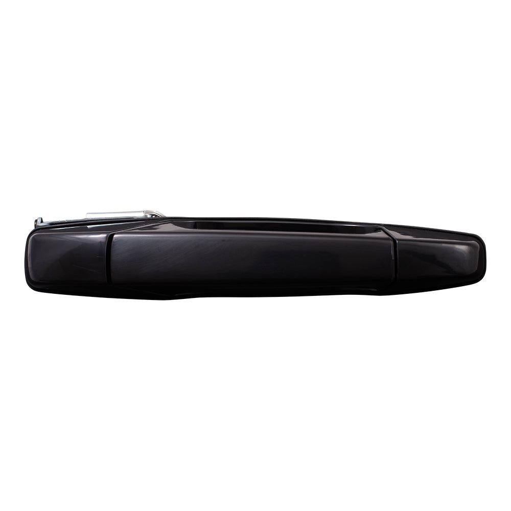 Brock Replacement Passengers Rear Outside Outer Door Handle compatible with Pickup Truck SUV 25890276