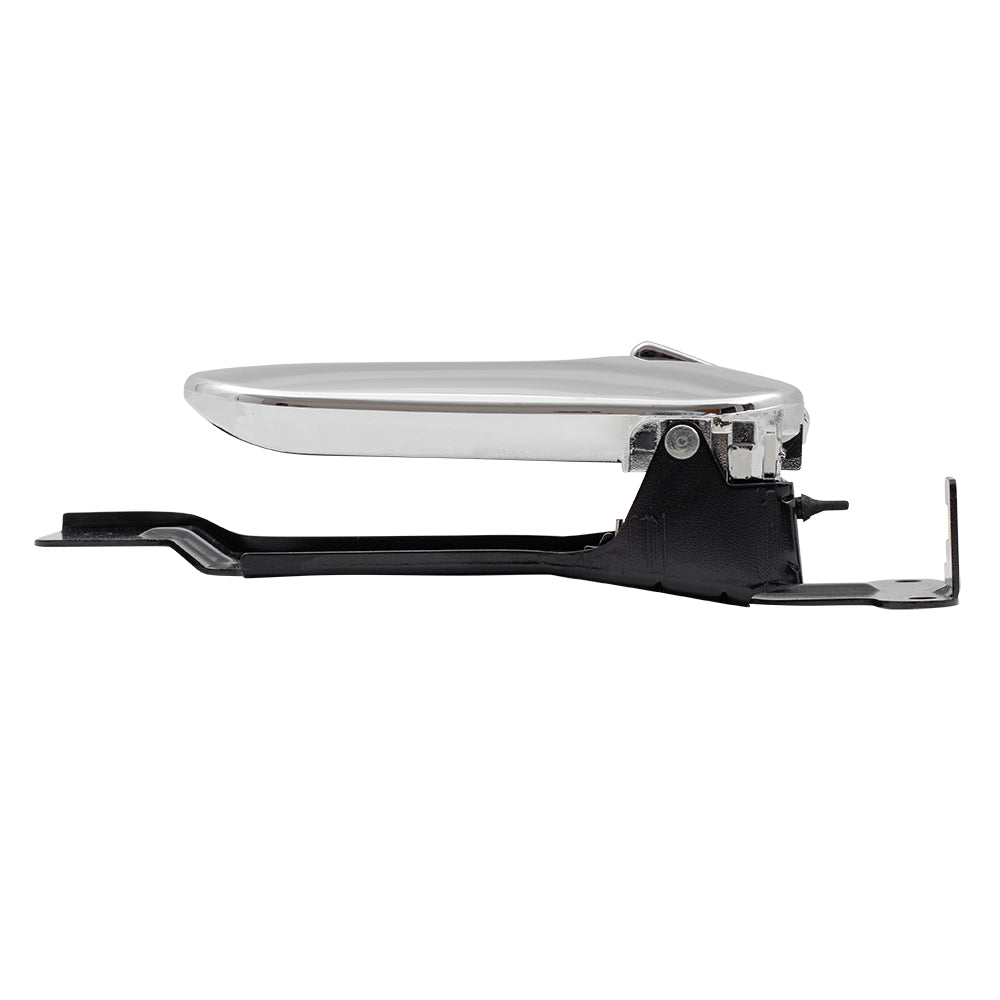 Brock Replacement Passengers Inside Front Chrome Door Handle Compatible with 02-05 Sedona 0K53B 5833044