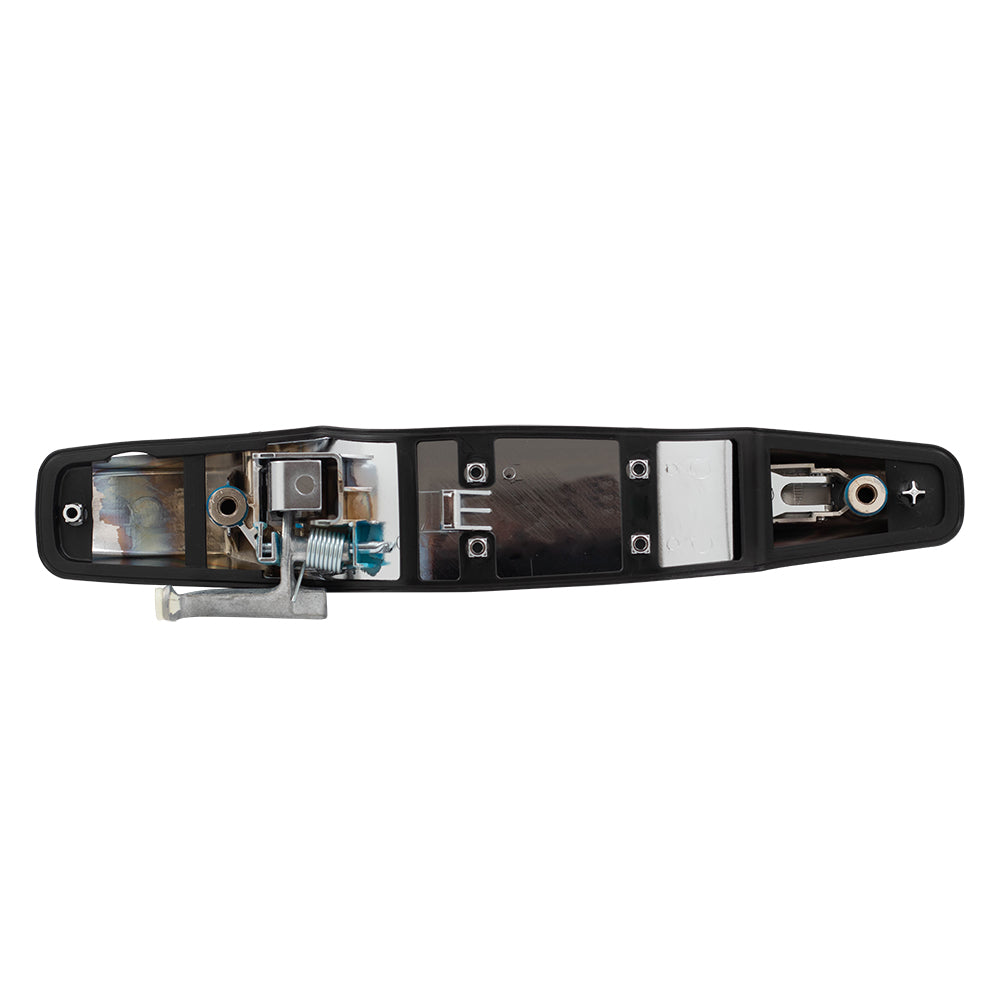 Brock Replacement Passengers Front Outside Outer Chrome Door Handle compatible with 07-13 Silverado Sierra Pickup Truck 22738722