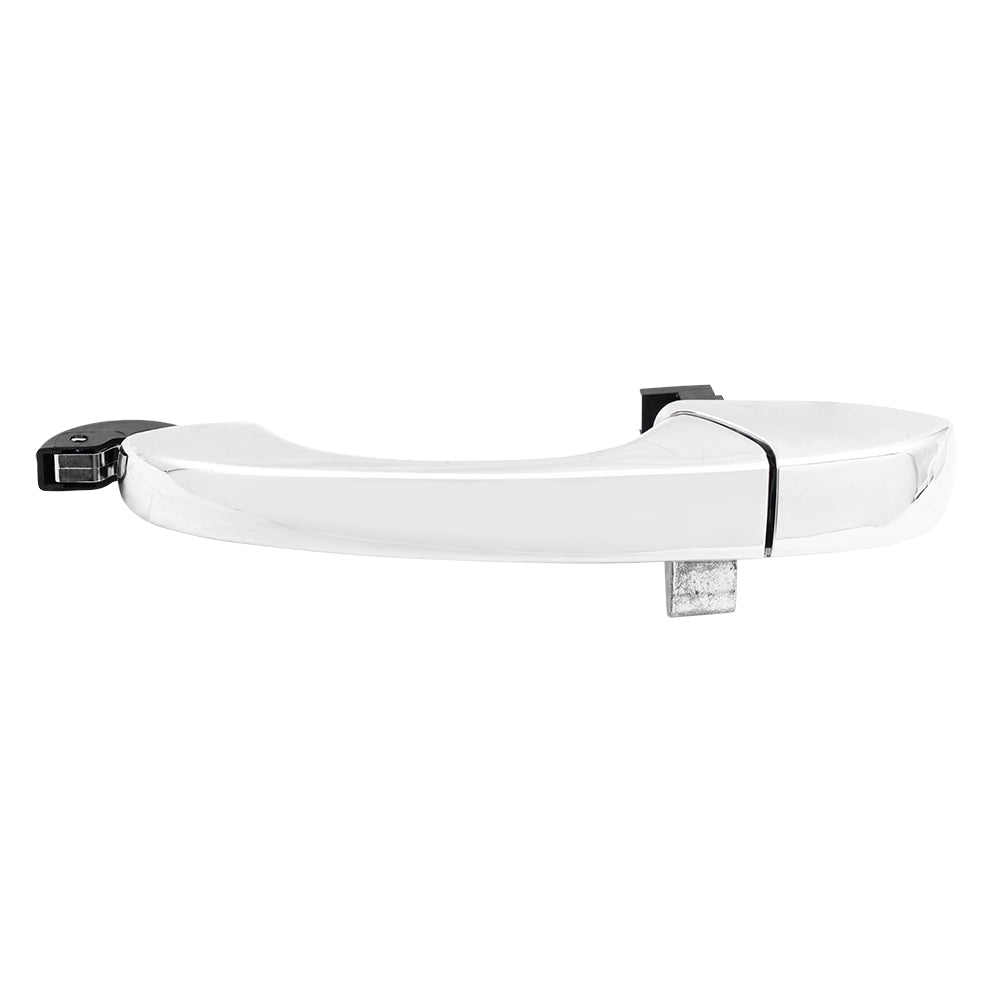 Brock Replacement Passengers Outside Outer Chrome Door Handle compatible with 2005-2010 300