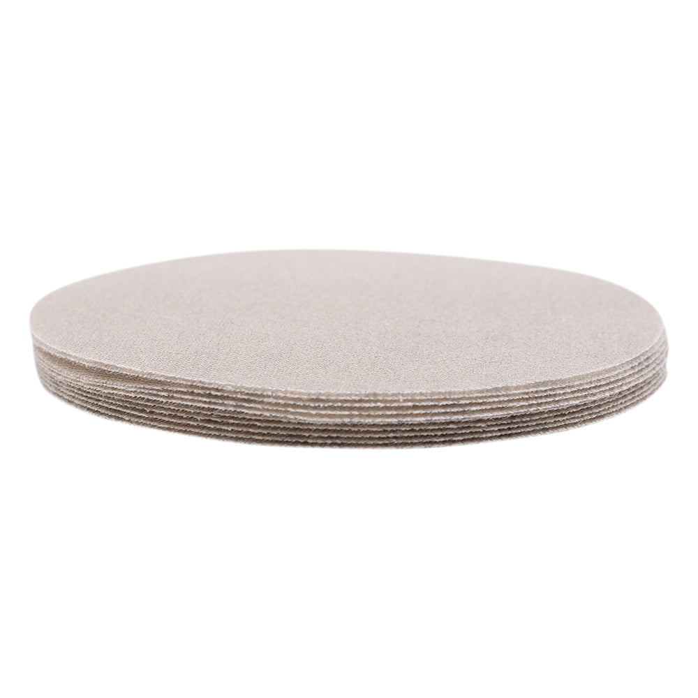 Sanding Disc with Connection Pad 6", 180 Fine Grit and Premium Ceramic Grain Blend for Fast Material Removal 10 Pack