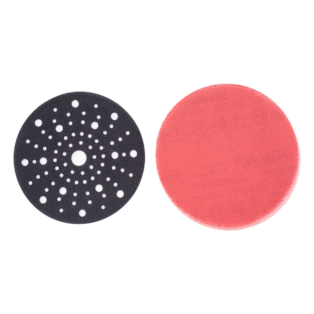 Sanding Disk with Connection Pad 6", 320 Ultra Fine, Grit and Premium Ceramic Grain Blend for Fast Material Removal 10 Pack