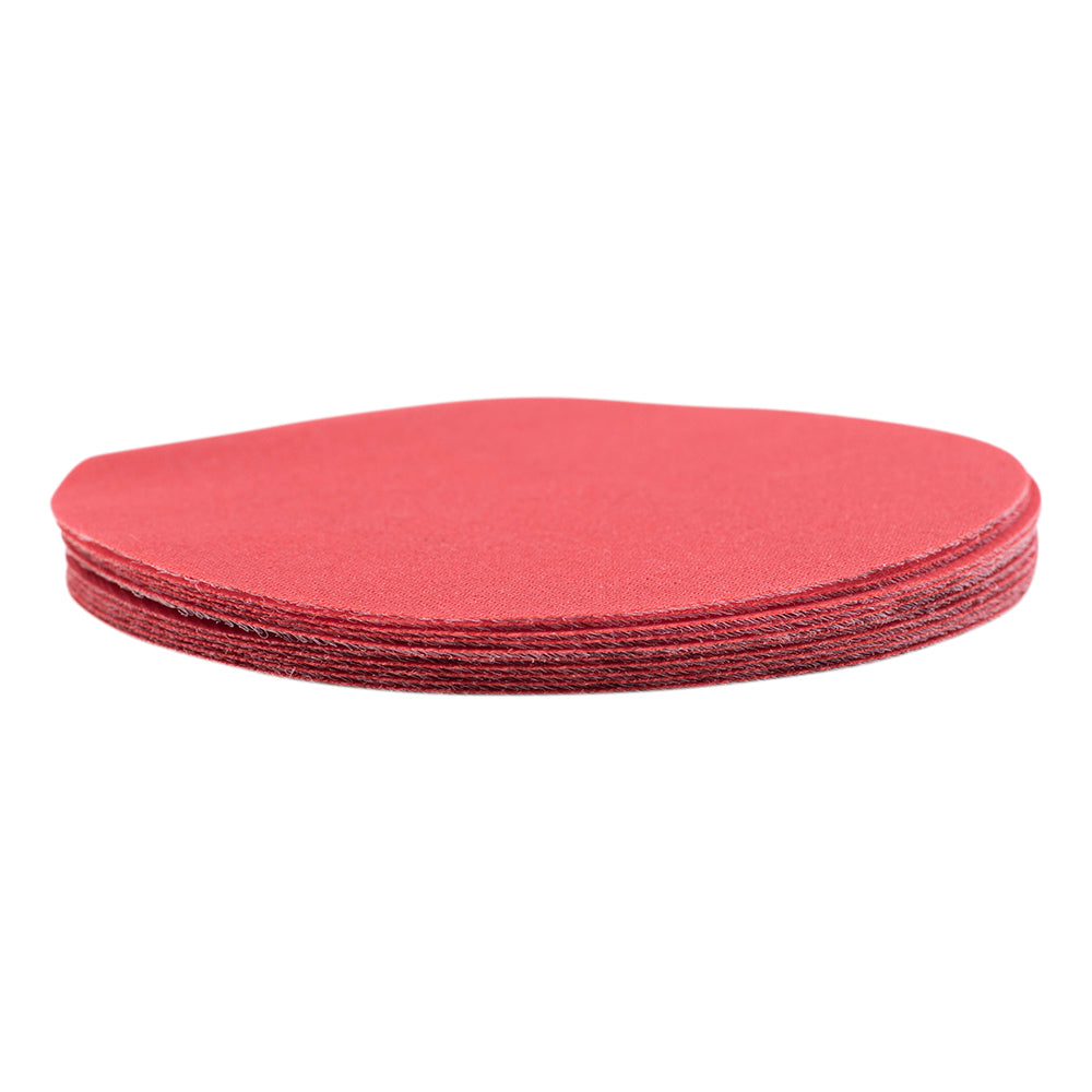 Sanding Disk with Connection Pad 6", 320 Ultra Fine, Grit and Premium Ceramic Grain Blend for Fast Material Removal 10 Pack
