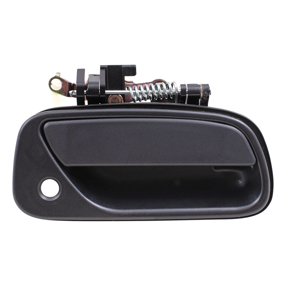 Brock Replacement Driver and Passenger Outside Outer Textured Door Handles compatible with Pickup Truck 6922034010 6921034010