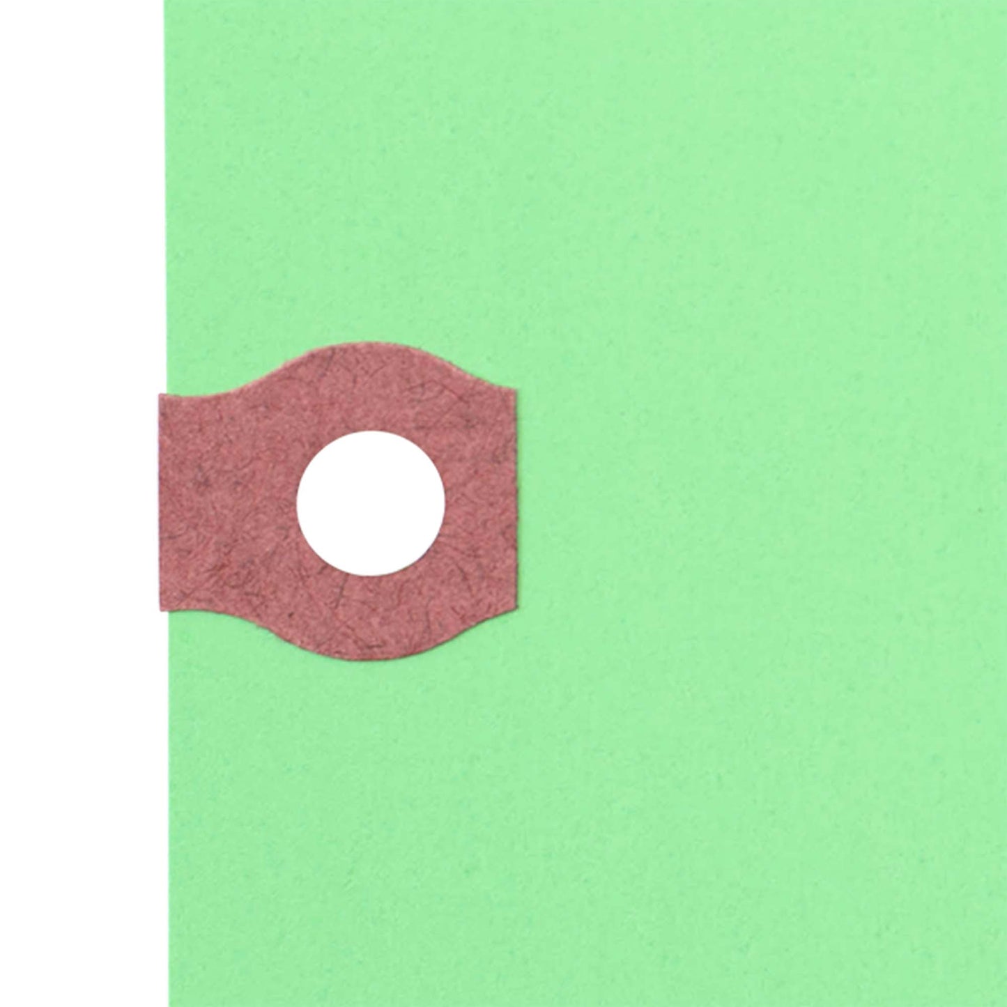 Brock ‘CORE’ Parts Tag - 5 3/4 Inch x 2 7/8 Inch Bright Green Heavy Card Stock With Reinforced Eyelet - 250 Tags Per Box ADS2733