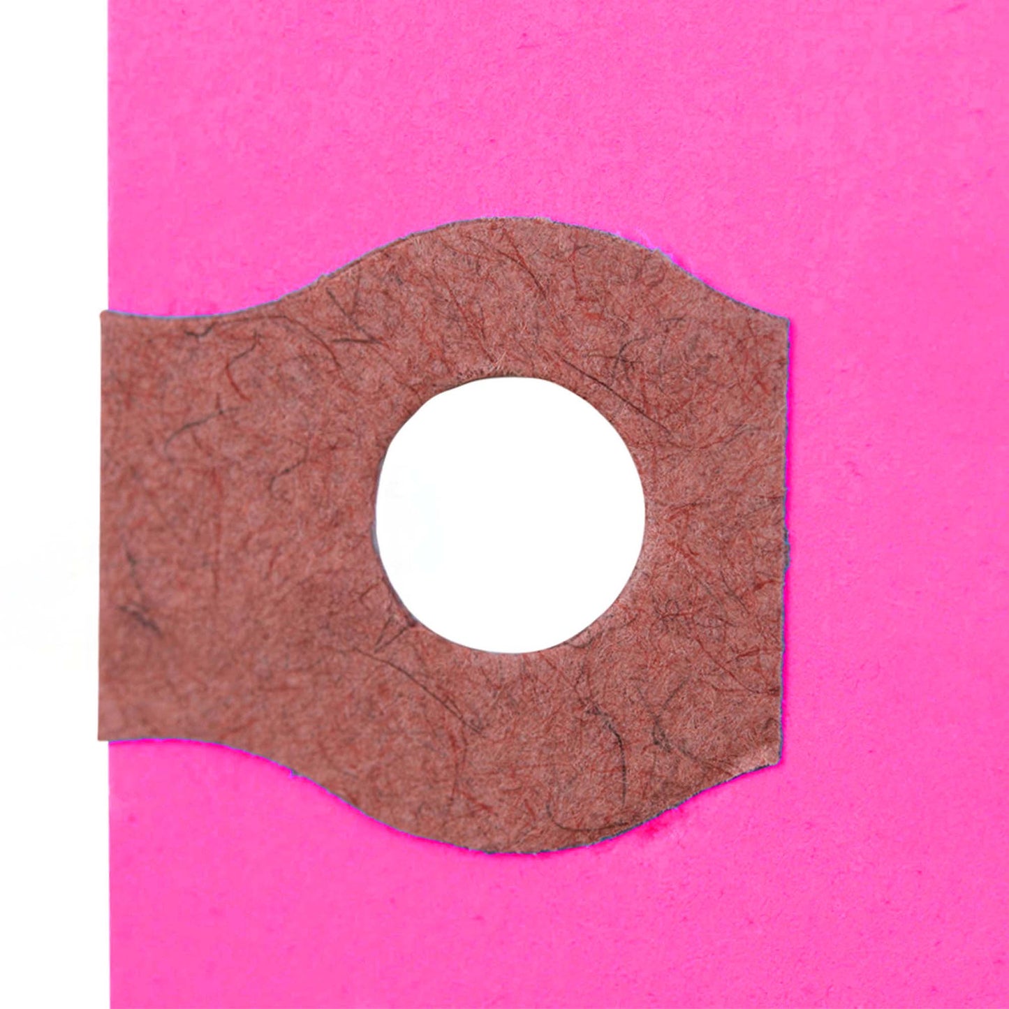 Brock 'Warning – All Oil & Lubricating Fluid Has Been Drained!’ Parts Tag 5 3/4 Inch x 2 7/8 Inch Pink Heavy Card Stock With Reinforced Eyelet – 250 Tags Per Box ADS2737