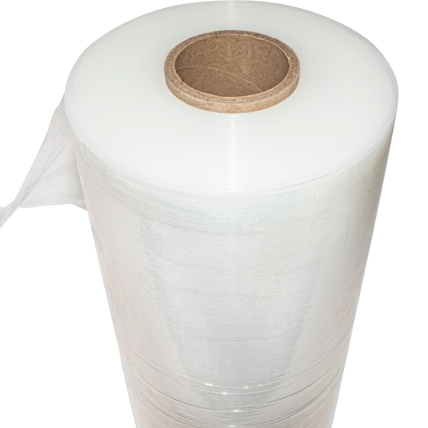 Stretch Wrap Machine Length Film 20 Inch x 5000 Feet (51cm X 1524m) 80 Gauge Industrial Strength 3 Inch Core For Warehouse Industrial Commercial Pallet Wrapping Machines ADS3563C Brock Clear
