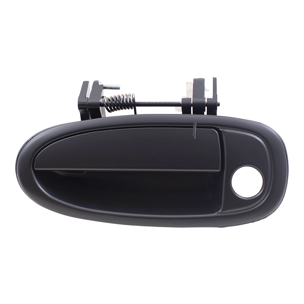 Brock Replacement Pair Set Front Outside Outer Exterior Door Handles w/ Keyholes compatible with Avalon 69220AC010 69210AC010