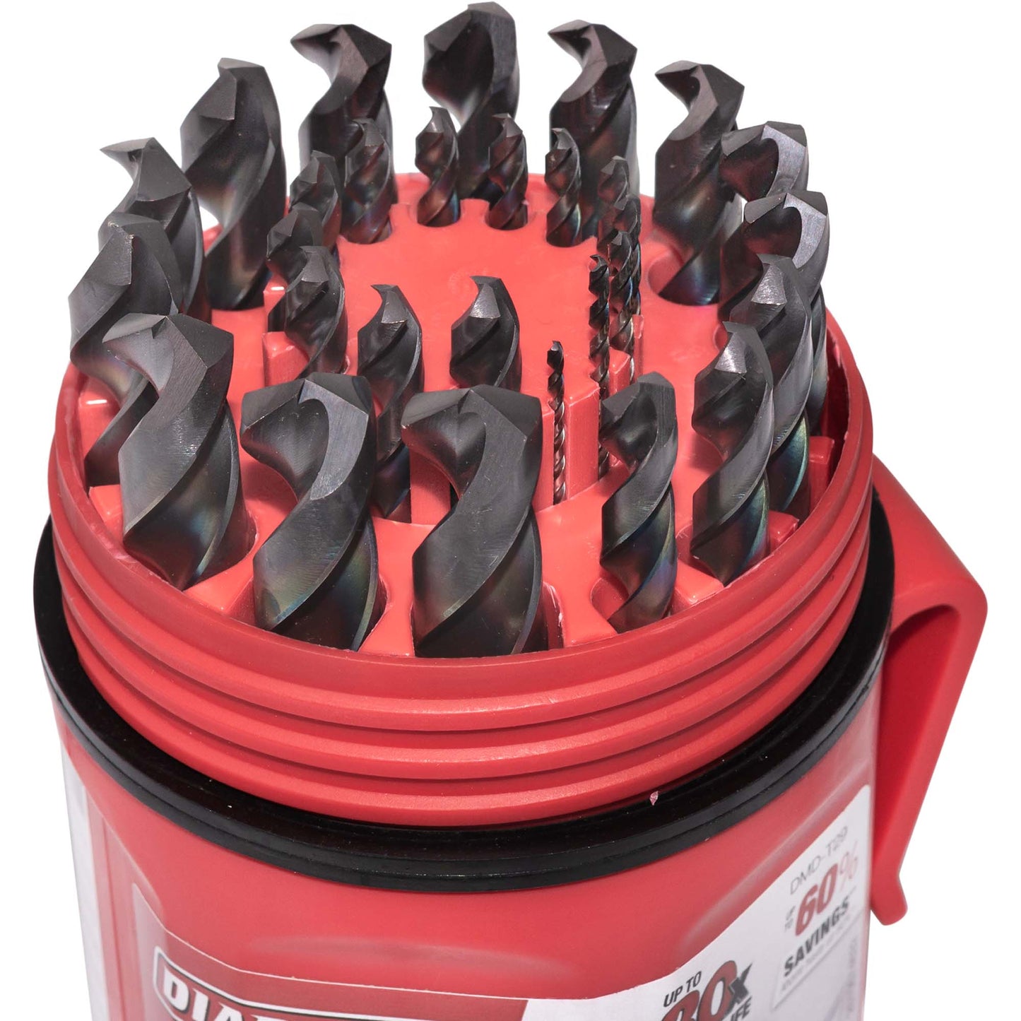 Diablo DMD-T29 3 in 1 Metal Demon Mild & Stainless-Steel Assorted Drill Bits 29 Piece Set