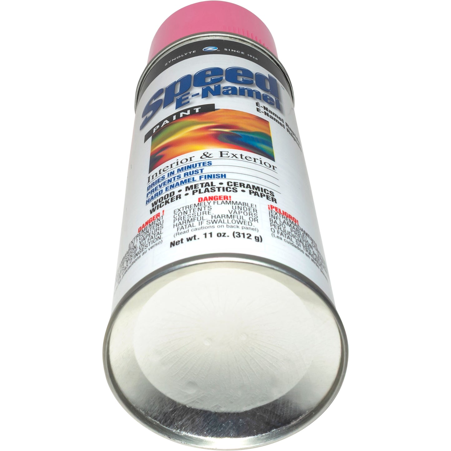 Zynolyte Speed E-Namel Z518 Fast Drying Enamel Spray Paint Pink 11 oz Can Case of 12
Z518C