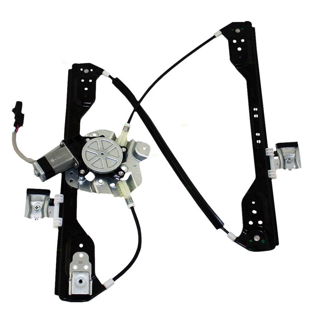 Brock Replacement Passengers Front Power Window Lift Regulator with Motor Assembly Compatible with 06-10 300 Charger Magnum 5065470AF