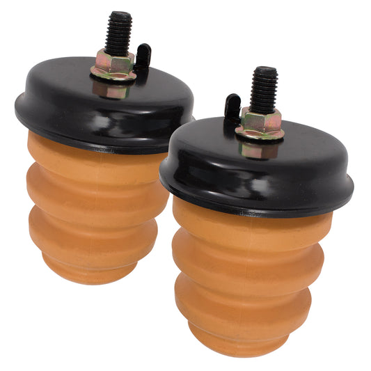 Brock 1449-0001S Driver Side Left and Passenger Side Rear Axle Bump Stop Set Compatible with 1999-2006 Chevrolet Silverado 1500 1999-2006 GMC Sierra 1500 and Universal Use