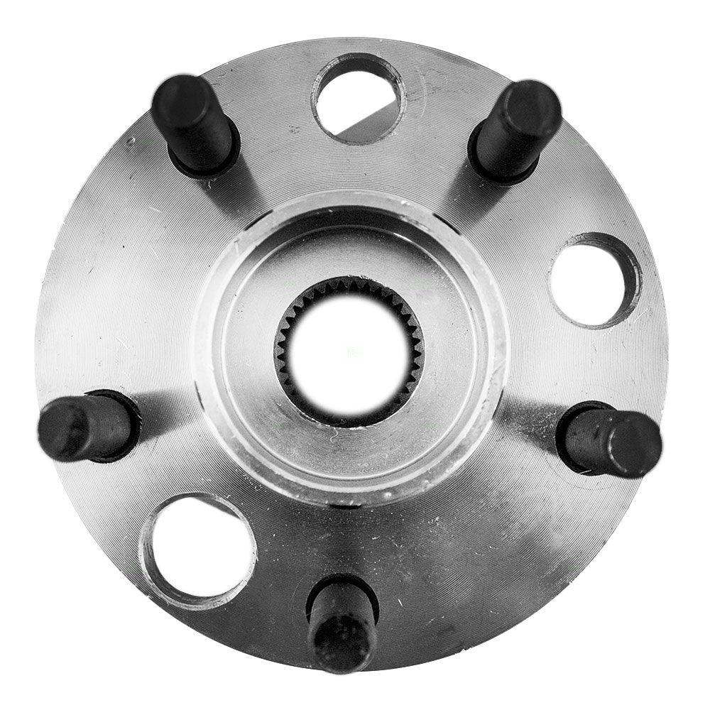 Brock Replacement Front Hub and Wheel Bearing Assembly Compatible with 1984-2005 Cavalier with 12MM Attaching Bolts