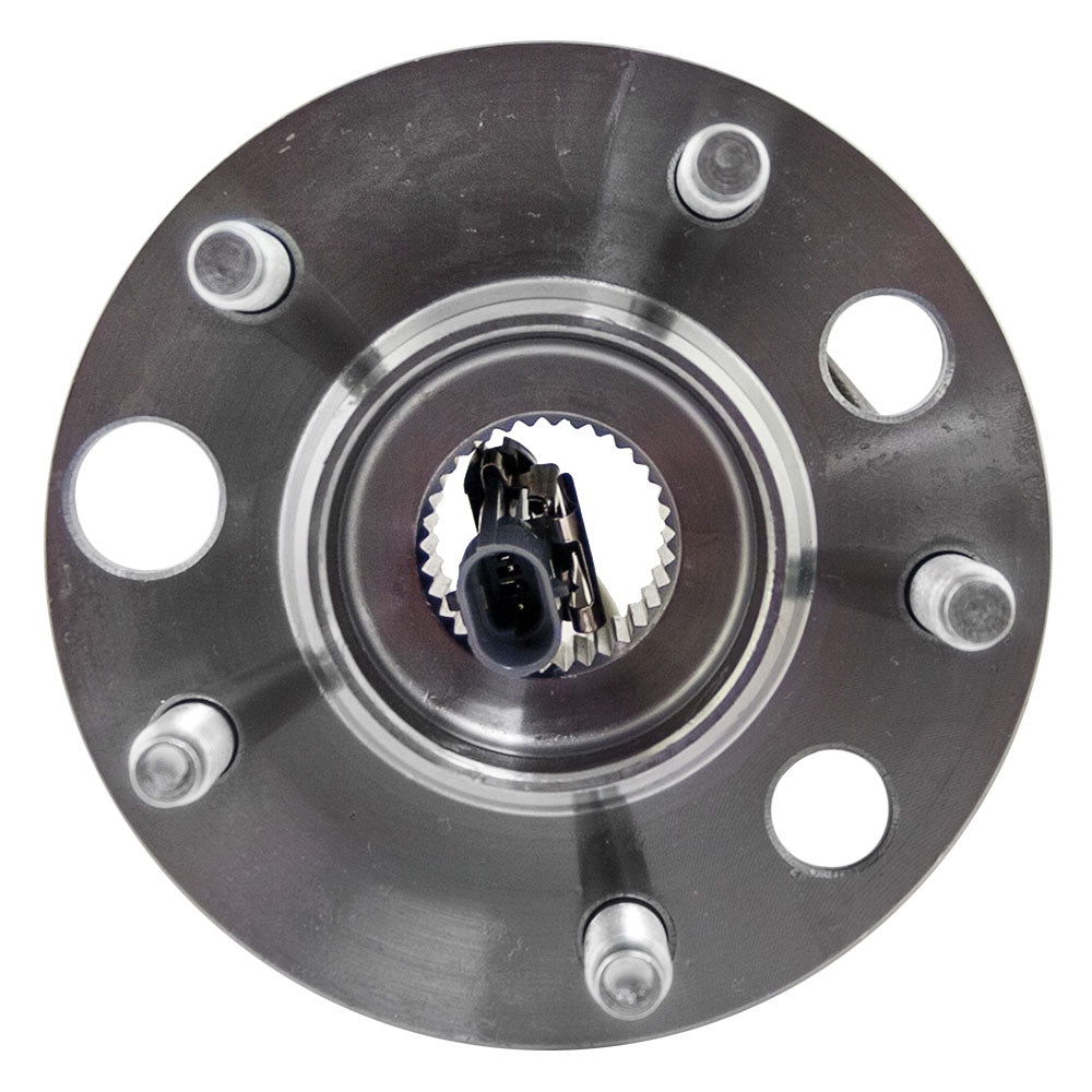 Brock Replacement Front Hub and Wheel Bearing Assembly Compatible with 1992-1999 LeSabre Eighty-Eight Bonneville with ABS Sensor 4.5" Bolt Circle