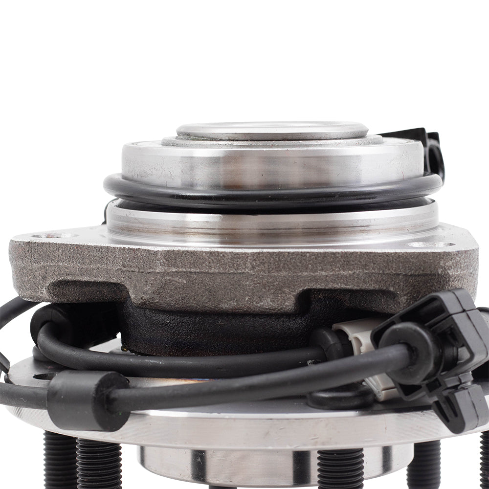 Brock Replacement Set Front Hubs and Wheel Bearings Compatible with 2002-2009 Trailblazer Envoy